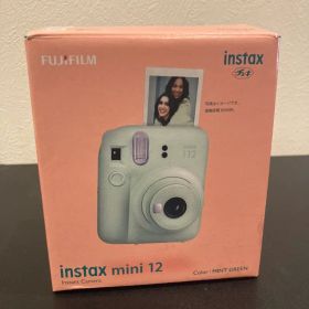 【美品】FUJIFILM チェキ instax mini 12 ミントグリーン