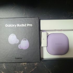 【美品】Galaxy buds2 pro purple イヤホン 本体(ヘッドフォン/イヤフォン)