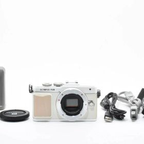 ★美品★《ショット数9,538回》オリンパス OLYMPUS PEN Lite E-PL7 ボディ ホワイト #1170q