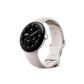 Google Pixel Watch 4 45mm GA09308-US [Polished Silver／Porcelain]