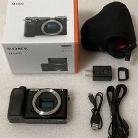 【美品】SONY α6100 ILCE-6100 ミラーレス一眼カメラ ブラック ボディ 動作確認済み
