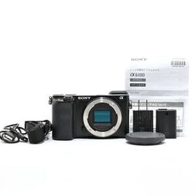 【ほぼ新品・ショット数：569回】 SONY α6100 ボディ ブラック ILCE-6100 B