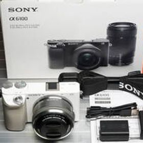 新品同様 SONY ソニー ミラーレス一眼 ILCE-6100 α6100 ＋ E PZ 16-50mm F3.5-5.6 OSS SELP1650