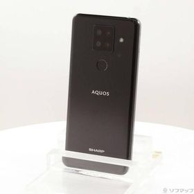 〔中古〕SHARP(シャープ) AQUOS sense4 plus 128GB ブラック SH-M16 SIMフリー〔344-ud〕