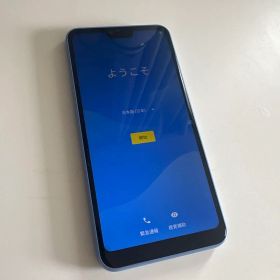 arrows U スマートフォン 本体 ブルー