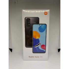 【新品未開封！】Redmi Note 11 ストレージ 64GB スターブルー(スマートフォン本体)