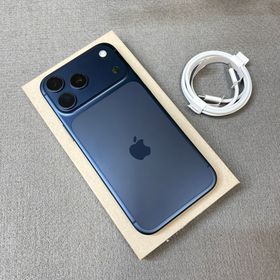 新品同様 iPhone 17ProMax 256GB ディープブルー 国内版 SIMフリー 送料無料