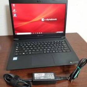 T40 東芝 dynabook S73DP Core i5 第8世代 (8250U)◆8GB◆超高速M.2 SSD256GB◆13.3インチ フルHD(1920*1080) Win10 ノートパソコン