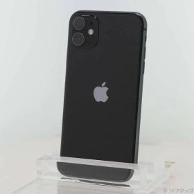ソフマップ 〔中古品〕 iPhone11 64GB ブラック MWLT2J／A SIMフリー【349】