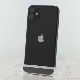 ソフマップ 〔中古品〕 iPhone11 128GB ブラック MWM02J／A SIMフリー【349】