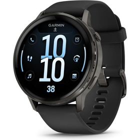 ガーミン GARMIN GPSスマートウォッチ Venu4 ヴェニュー 4 45mm Slate / Black シリコンバンド 心電図（ECG）アプリ Suica対応 010-03014-30