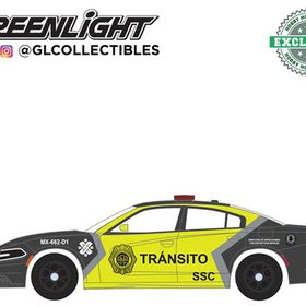 1/64 Hot Pursuit - 2022 Dodge Charger - SSC Mexico City Traffic Control Police