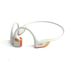 ◆Shokz ショックス 骨伝導イヤホン/ワイヤレスイヤホン OpenRun Pro 2/キプチョゲモデル SKZ-EP-000031 総重量:ｇ グレー/オレンジ