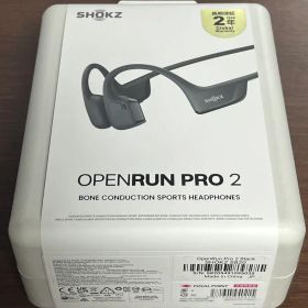 【新品未開封】SHOKZ OPENRUN PRO2 ブラック