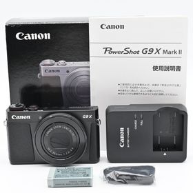 ★極上品★Canon PowerShot G9X Mark II ブラック(コンパクトデジタルカメラ)