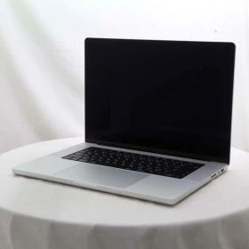 【中古】Apple(アップル) 〔展示品〕 MacBook Pro 16.2-inch Late-2024 MX2T3J／A Apple M4 Pro 14コアCPU_20コアGPU 24GB SSD512GB シルバー 〔15.7 Sequoia〕 【258-ud】