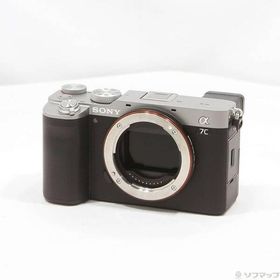 〔中古〕SONY(ソニー) α7C ボディ シルバー〔262-ud〕