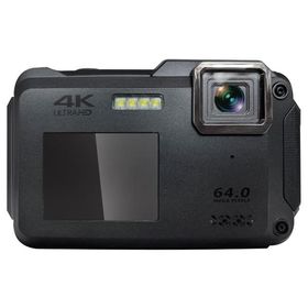 高橋国際商事 TT-WD1300B 防水コンパクトデジタルカメラ ブラック Bluemake ブルーメイク