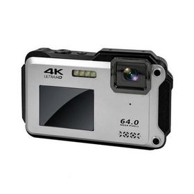 【長期保証付】高橋国際商事(TAKA WORLD) TT-WD1300 シルバー Bluemake4K防水コンパクトデジタルカメラ1300万画素防水 防塵 耐衝撃