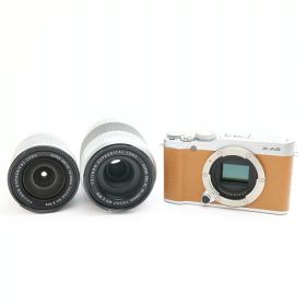 【中古】 《難有品》 FUJIFILM X-A2 ダブルズームレンズキット ブラウン [ デジタルカメラ ]