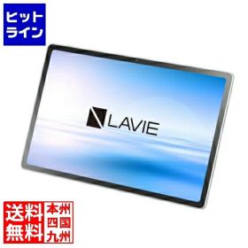 NEC LAVIE Tab T12N T1275/LAS クラウドグレー/CPU：MediaTek Dimensity 6400/メモリ：12GB/ストレージタイプ：eMMC・256GB/OS：Android 15/12.1型/SIMスロット：無し PC-T1275LAS