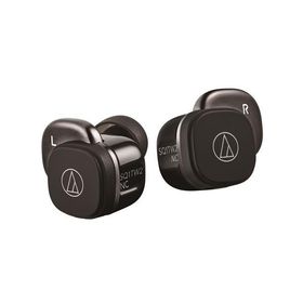 オーディオテクニカ ATH-SQ1TW2NC BK ワイヤレスヘッドホン アクティブノイズキャンセリング搭載 ワイヤレス充電対応 ブラック
