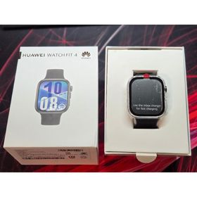 ファーウェイ(HUAWEI)の【超美】HUAWEI TECHNOLOGIES WATCH FIT 4 ブラック(その他)