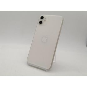 【中古】Apple 国内版 【SIMフリー】 iPhone 11 64GB ホワイト MWLU2J/A【札幌南2条】保証期間１ヶ月【ランクB】