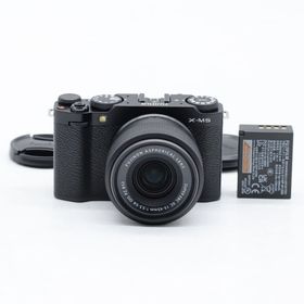 フジフイルム(富士フイルム)のFUJIFILM X-M5 レンズキット XF15-45mm ブラック(ミラーレス一眼)