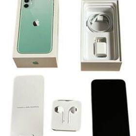 【動作確認済】 APPLE アップル アイフォン iPhone11 グリーン 64GB MWLY2J/A SIMロックあり AU ジャンク