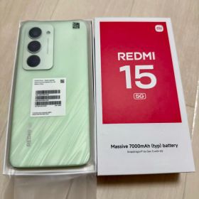 REDMI 15 5G 128GB グリーン 本体 7000mAh