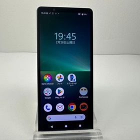 美品 SONY Xperia 5 V docomo ブラック 画面不良なし