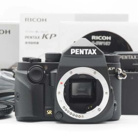 ペンタックス Pentax KP 24.3MP Digital SLR Camera Black 26083 Shots w/ Box [美品] #Z5918A