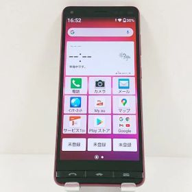 BASIO4 KYV47 au ワインレッド 送料無料 本体 c18004