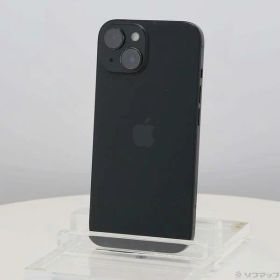 【中古】Apple(アップル) iPhone15 128GB ブラック MTMH3J／A SIMフリー 【349-ud】