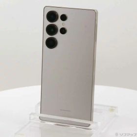 【中古】SAMSUNG(サムスン) Galaxy S25 Ultra 512GB チタニウムグレー SM-S938QZTESJP SIMフリー 【262-ud】