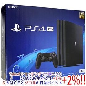 【中古】SONY プレイステーション4 Pro 1TB ブラック CUH-7100BB01 本体のみ 元箱あり