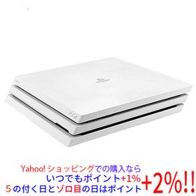 【中古】SONY プレイステーション4 Pro 1TB グレイシャー・ホワイト CUH-7200BB02 本体のみ