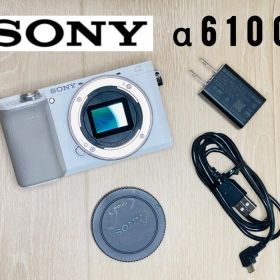 SONY α6100 ボディ ミラーレス一眼カメラ ホワイト 白