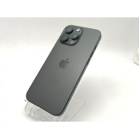 【中古】【赤ロム保証あり】Apple au 【SIMフリー】 iPhone 16 Pro Max 256GB ブラックチタニウム MYWG3J/A【ECセンター】保証期間1ヶ月【ランクA】
