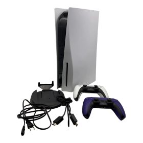 ■SONY PlayStation5 PS5 CFI-1100A 1TB ディスクドライブ搭載 本体 DualSense コントローラー2台 動作確認済 初期化済2329321