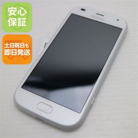 フジツウ(富士通)の新品同様 F-42A らくらくスマートフォン ホワイト M666(スマートフォン本体)