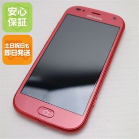 フジツウ(富士通)の新品同様 F-42A らくらくスマートフォン ピンク M666(スマートフォン本体)