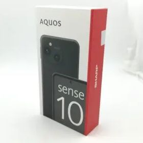 SHARP 国内版 【SIMフリー】 AQUOS sense10 6GB 128GB フルブラック SH-M33