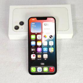 【判定○・simフリー・バッテリー100%】iPhone13 128GBホワイト