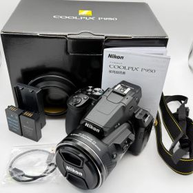 【極上美品】Nikon COOLPIX P950 バッテリー2個付 ニコン クールピクス（超望遠2000mm相当、光学83倍ズーム）