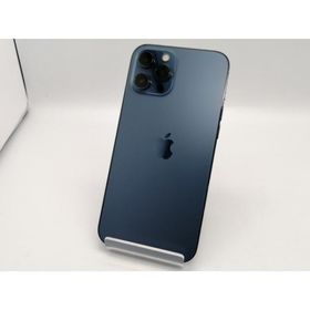 【中古】Apple 国内版 【SIMフリー】 iPhone 12 Pro Max 128GB パシフィックブルー MGCX3J/A【池袋東口】保証期間１ヶ月【ランクC】