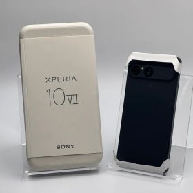 【箱付き未使用】Xperia 10 VII XQ-FE44 チャコールブラック SIMフリー 白ロム