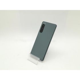 【中古】SONY docomo 【SIMフリー】 Xperia 5 IV 8GB 128GB SO-54C グリーン【静岡】保証期間１ヶ月【ランクA】