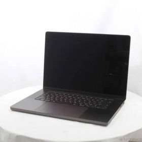 ソフマップ 〔中古品〕 MacBook Pro 16.2-inch Late-2024 MX2X3J／A Apple M4 Pro 14コアCPU_20コアGPU 24GB SSD512GB スペースブラック 〔15.7 Sequoia〕【262】